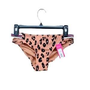 Xhilaration Animal Print Cheeky Bikini Bottoms NWT Tan Black Cheetah